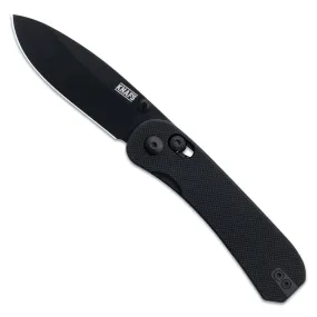 Lander 3 Pocket Knife - Black G10 - Clutch Lock