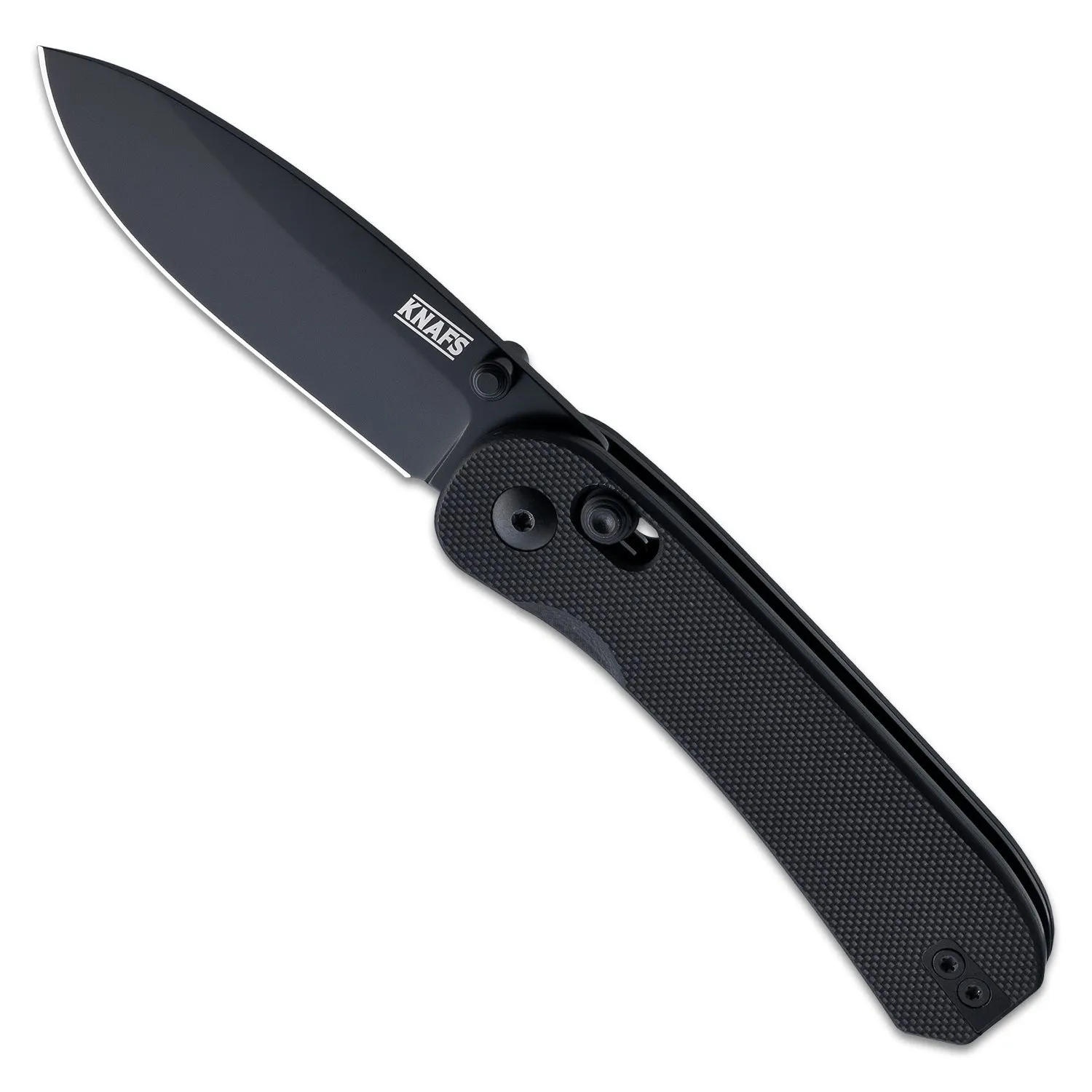 Lander 3 Pocket Knife - Black G10 - Clutch Lock