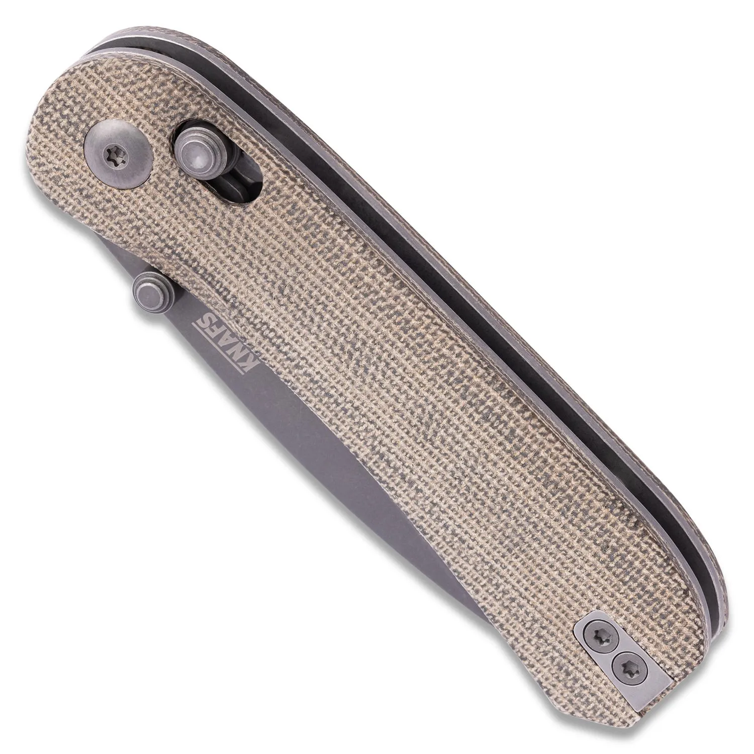 Lander 3 Pocket Knife - Moondust Micarta - Clutch Lock