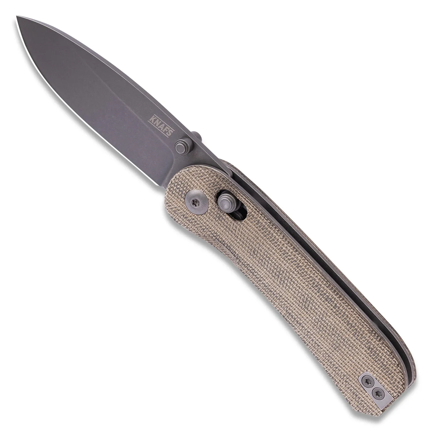 Lander 3 Pocket Knife - Moondust Micarta - Clutch Lock