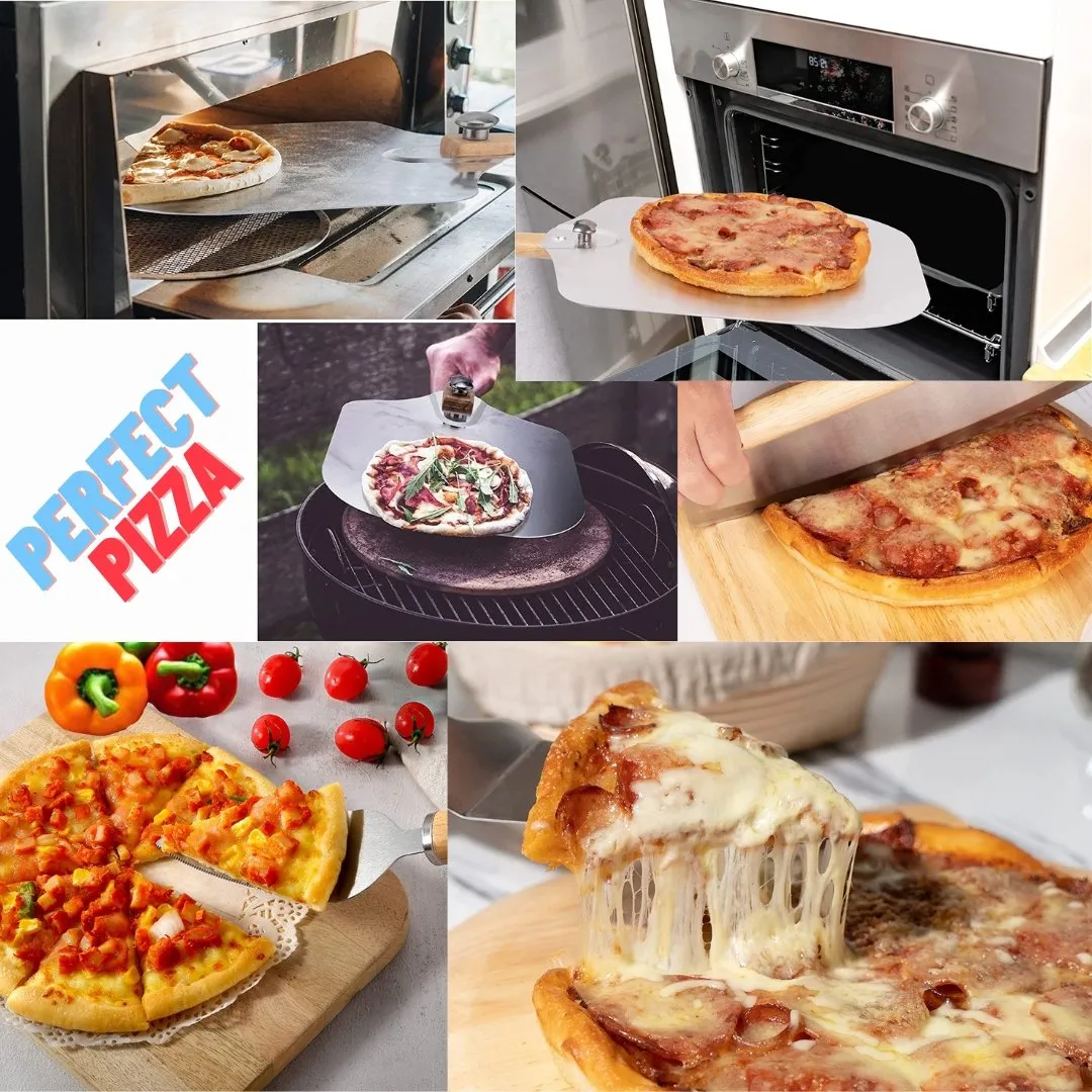 Lifespace Pizza Set - Peel, Cutter & Lifter