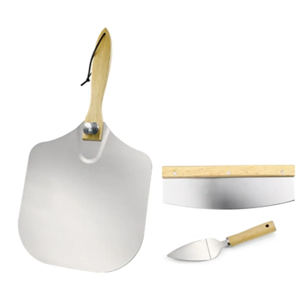 Lifespace Pizza Set - Peel, Cutter & Lifter