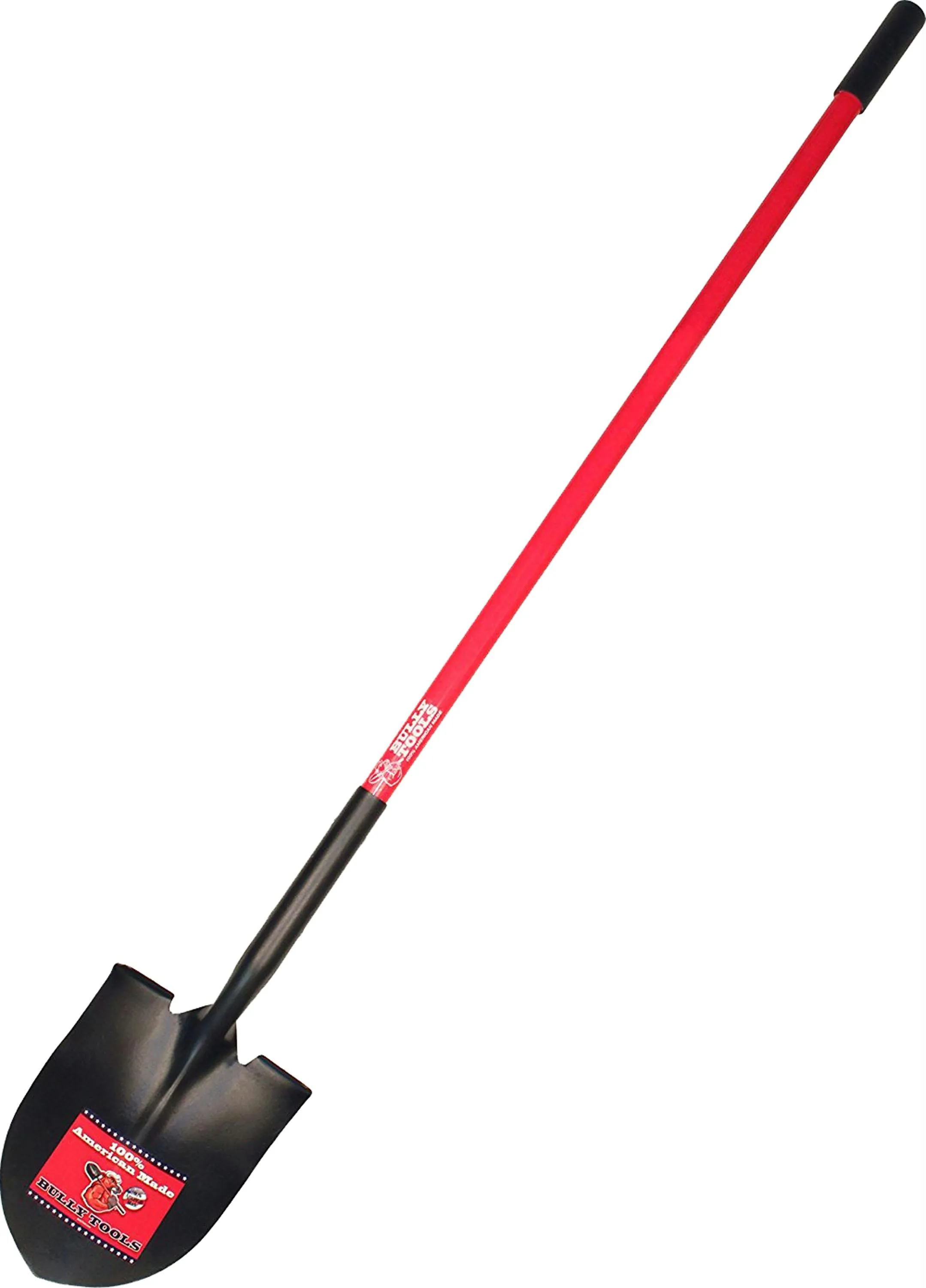 Long Handle Round Point Shovel Fiberglass Handle