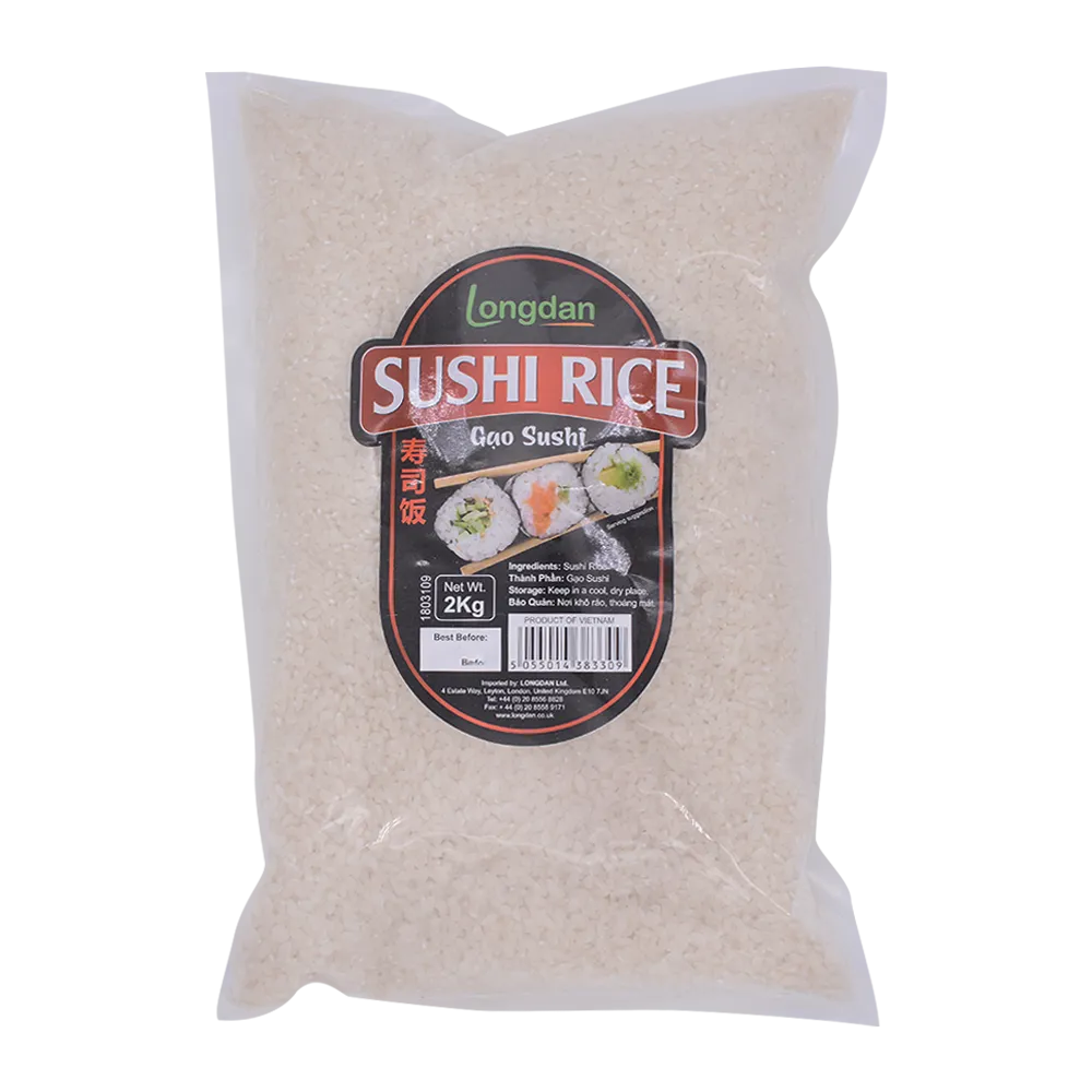 Longdan Sushi Rice 2Kg (Case 5)