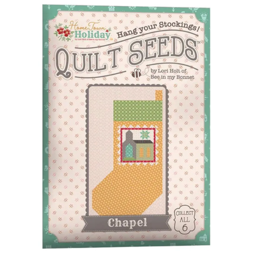 Lori Holt  ~ Home Town Holiday Quilt Seeds No. 5 ~ Chapel