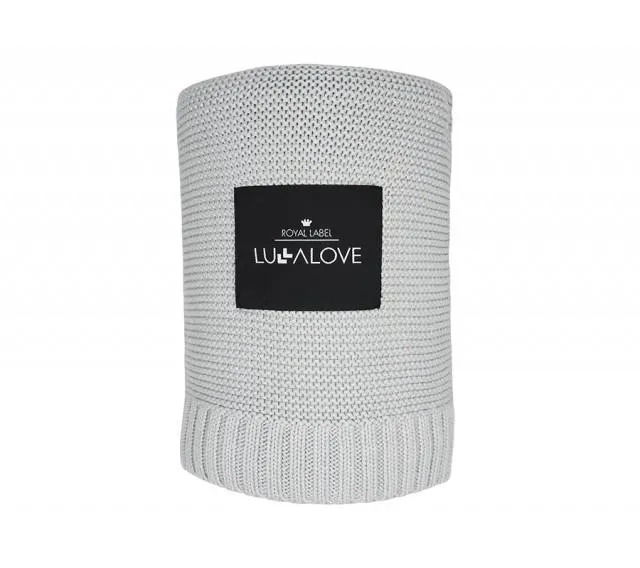 Lullalove Bamboo Baby Blanket - Classic Knit