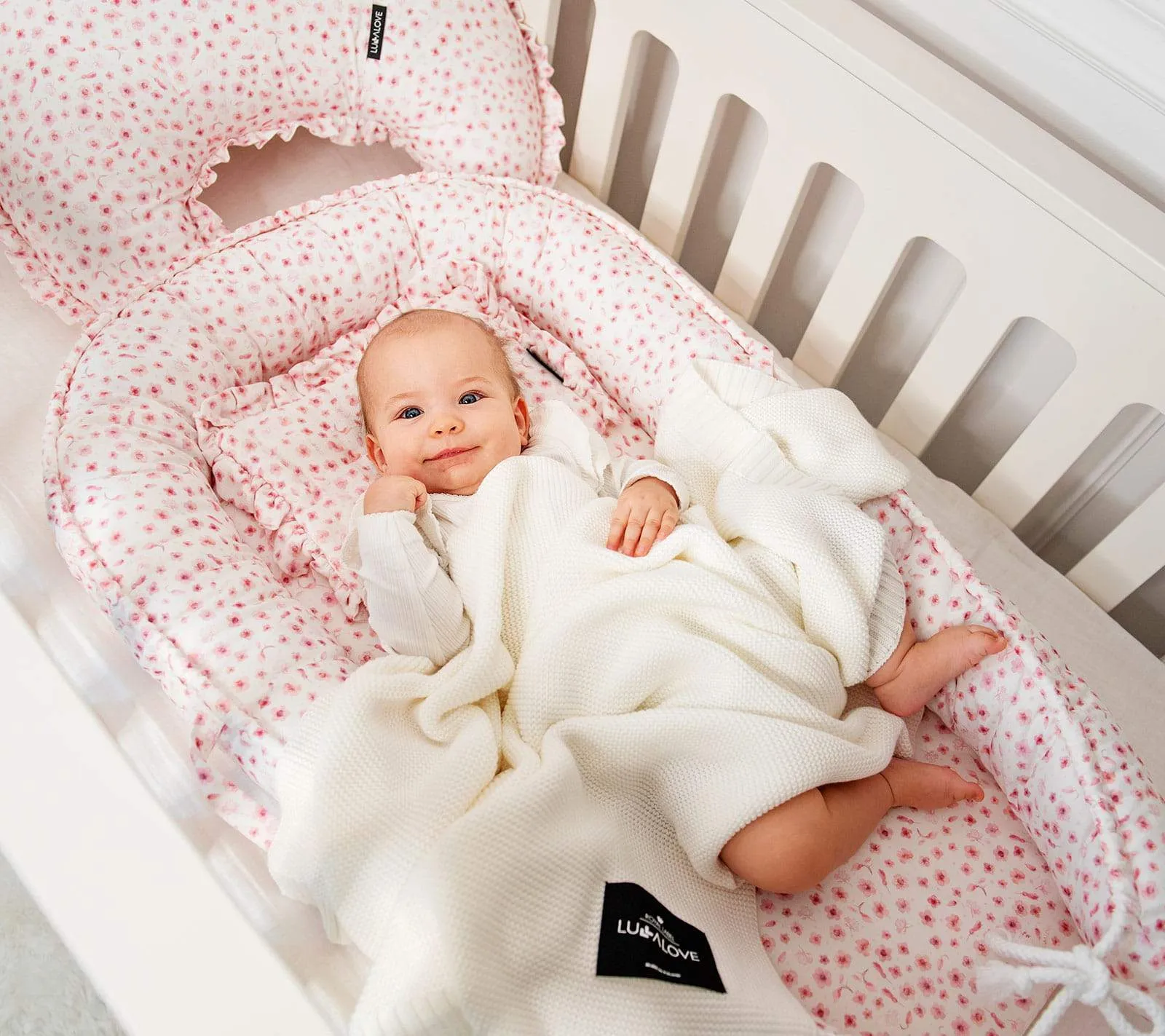 Lullalove Bamboo Baby Blanket - Classic Knit