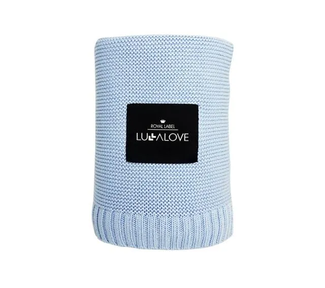 Lullalove Bamboo Baby Blanket - Classic Knit