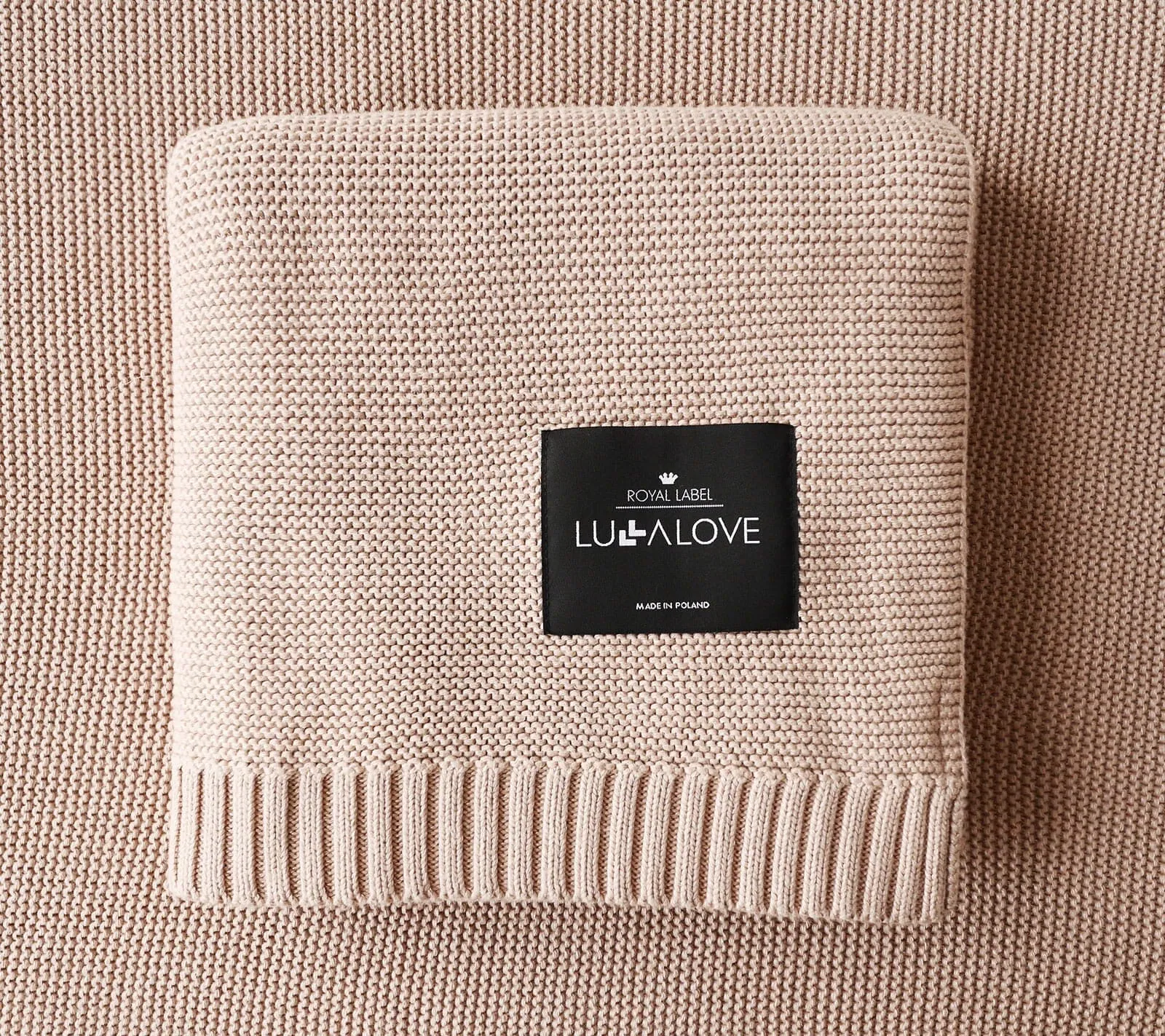 Lullalove Bamboo Baby Blanket - Classic Knit