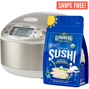 Lundberg x Zojirushi, Sushi Rice