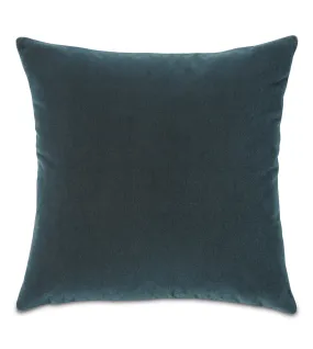 Luxury Mohair Decorative Pillow Cover in Ombre Blue 22x22