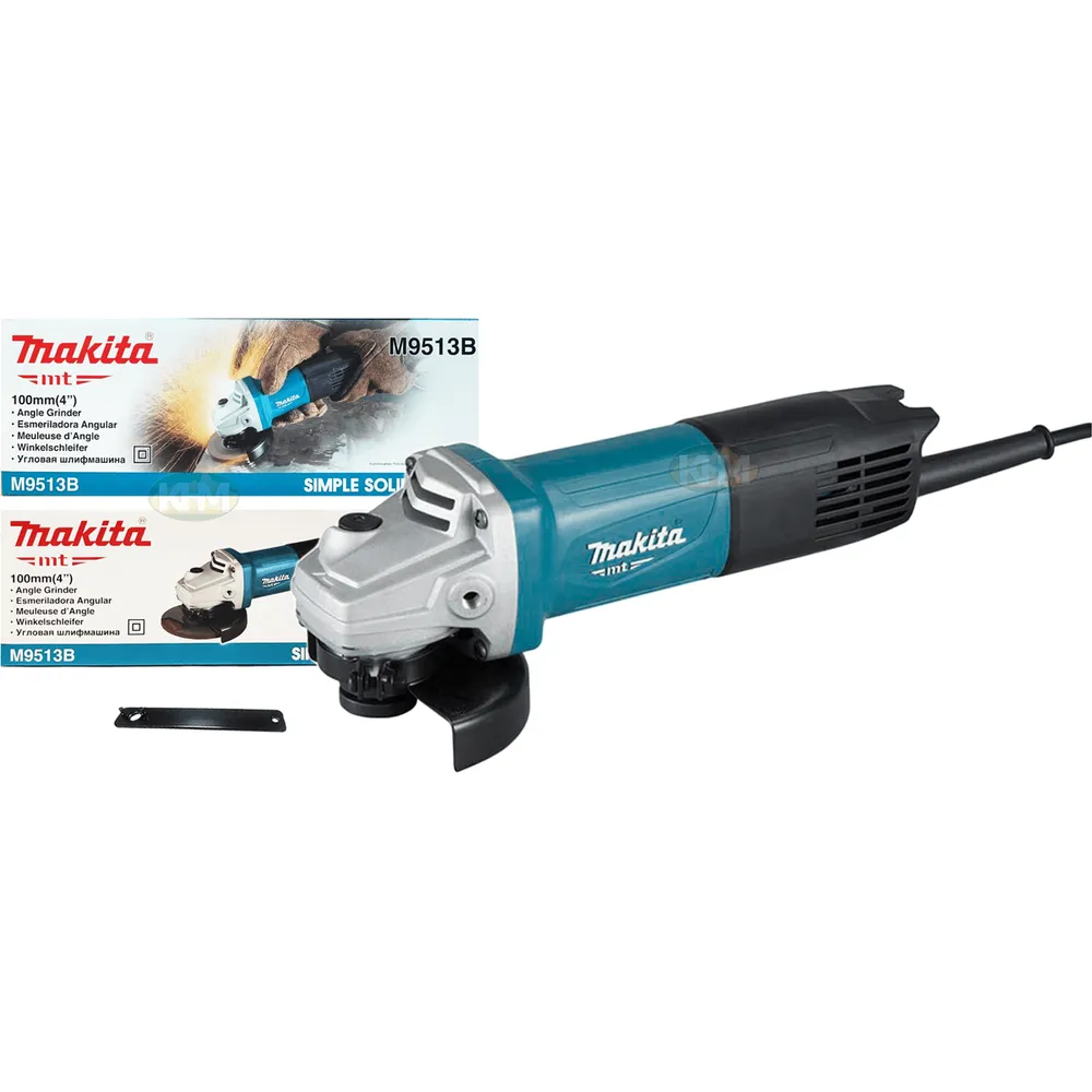 Makita MT M9513B Angle Grinder 4" 850W