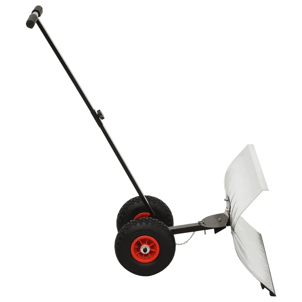 Manual Snow Shovel with Wheels