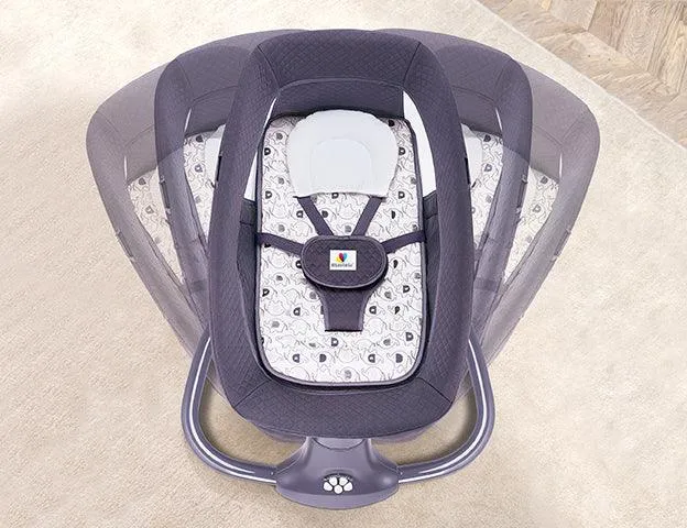 Mastela Deluxe 3 In 1 Swing Grey - For Ages 0-3 Years