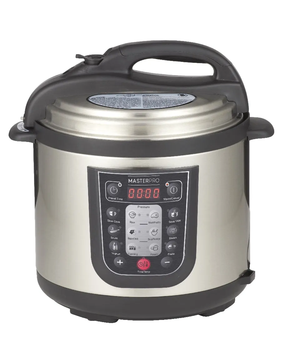 Masterpro 12 In 1 Multi Cooker S/s 34.5x31x32.5cm/6l