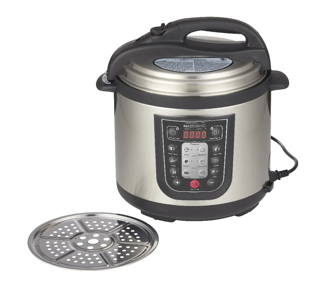 Masterpro 12 In 1 Multi Cooker S/s 34.5x31x32.5cm/6l