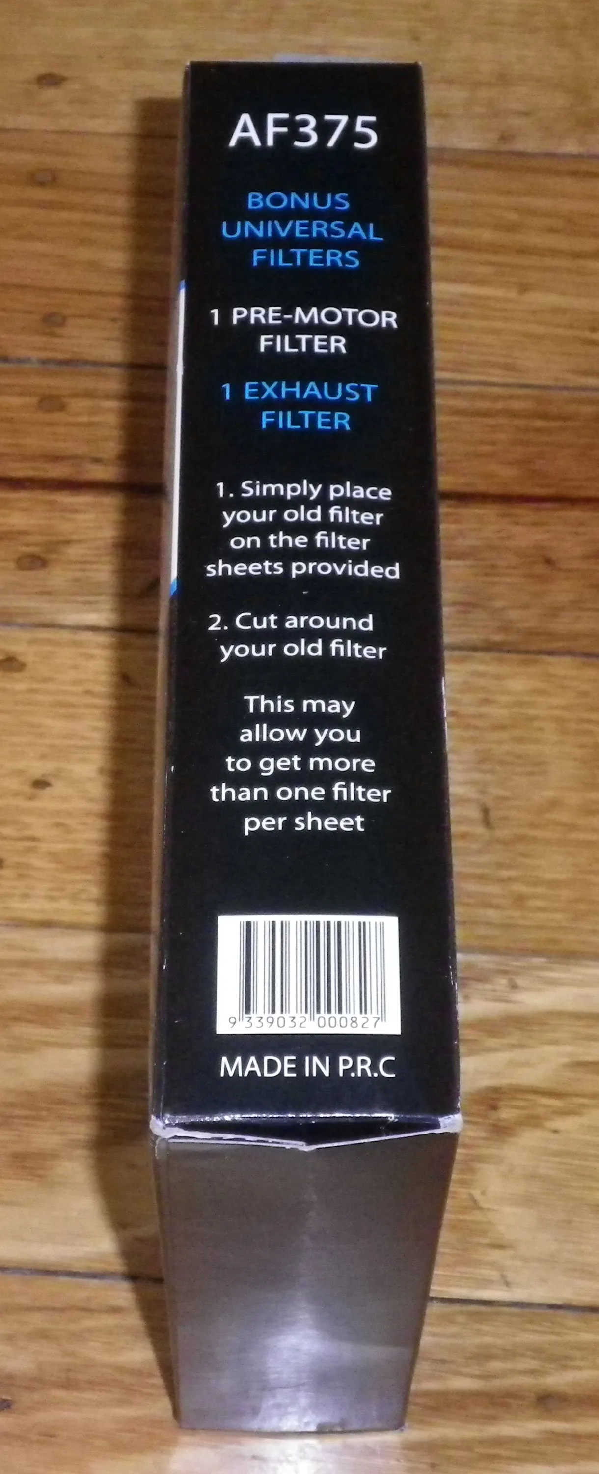 Miele S300i - S358i, S500, S700 Vacuum Cleaner Bags   Filter - Part # AF375