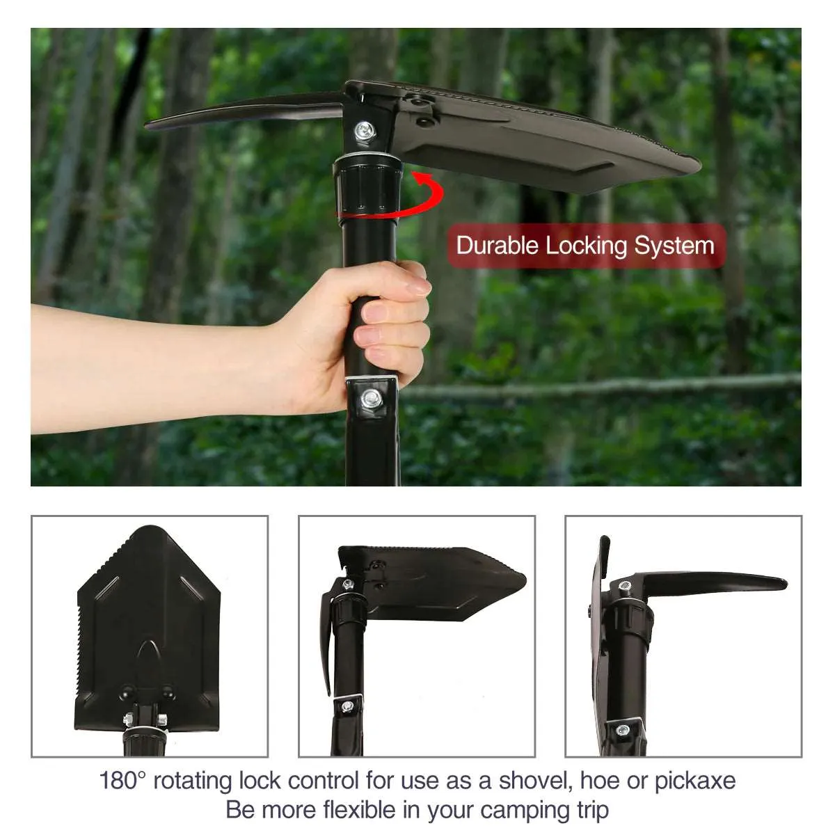 Military Folding Camping Shovel