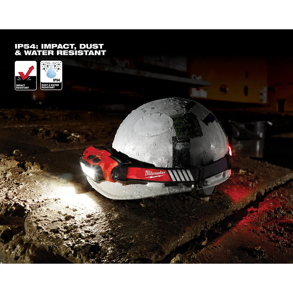 Milwaukee 2116-21 USB Rechargeable BEACON Hard Hat Light