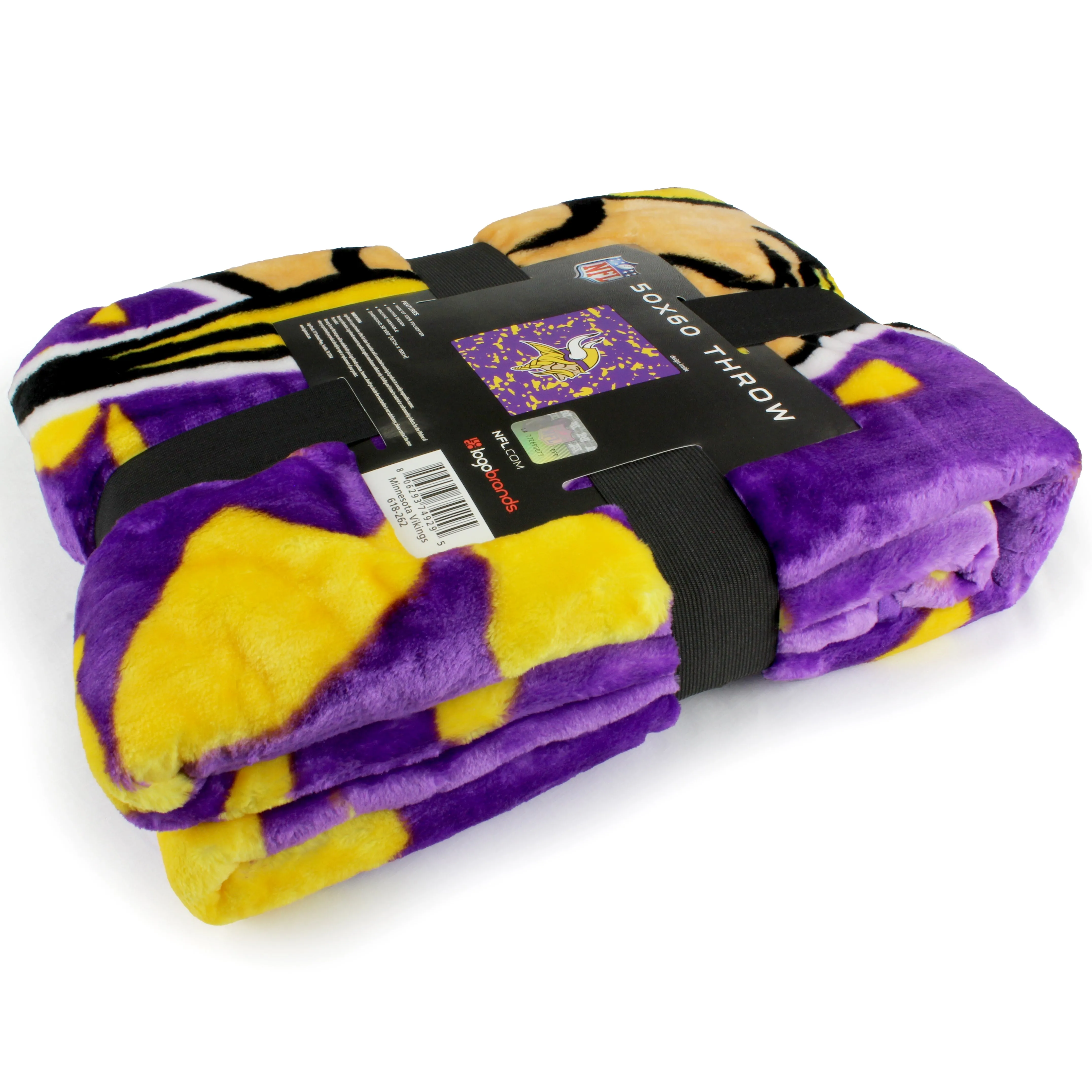 Minnesota Vikings NFL Throw Blanket, 50" x 60"