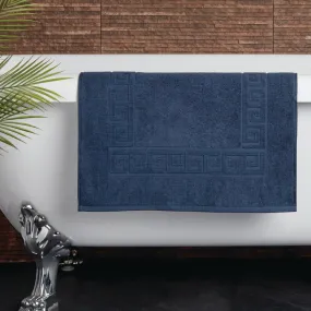 Mitre Essentials Nova Bath Mat Navy