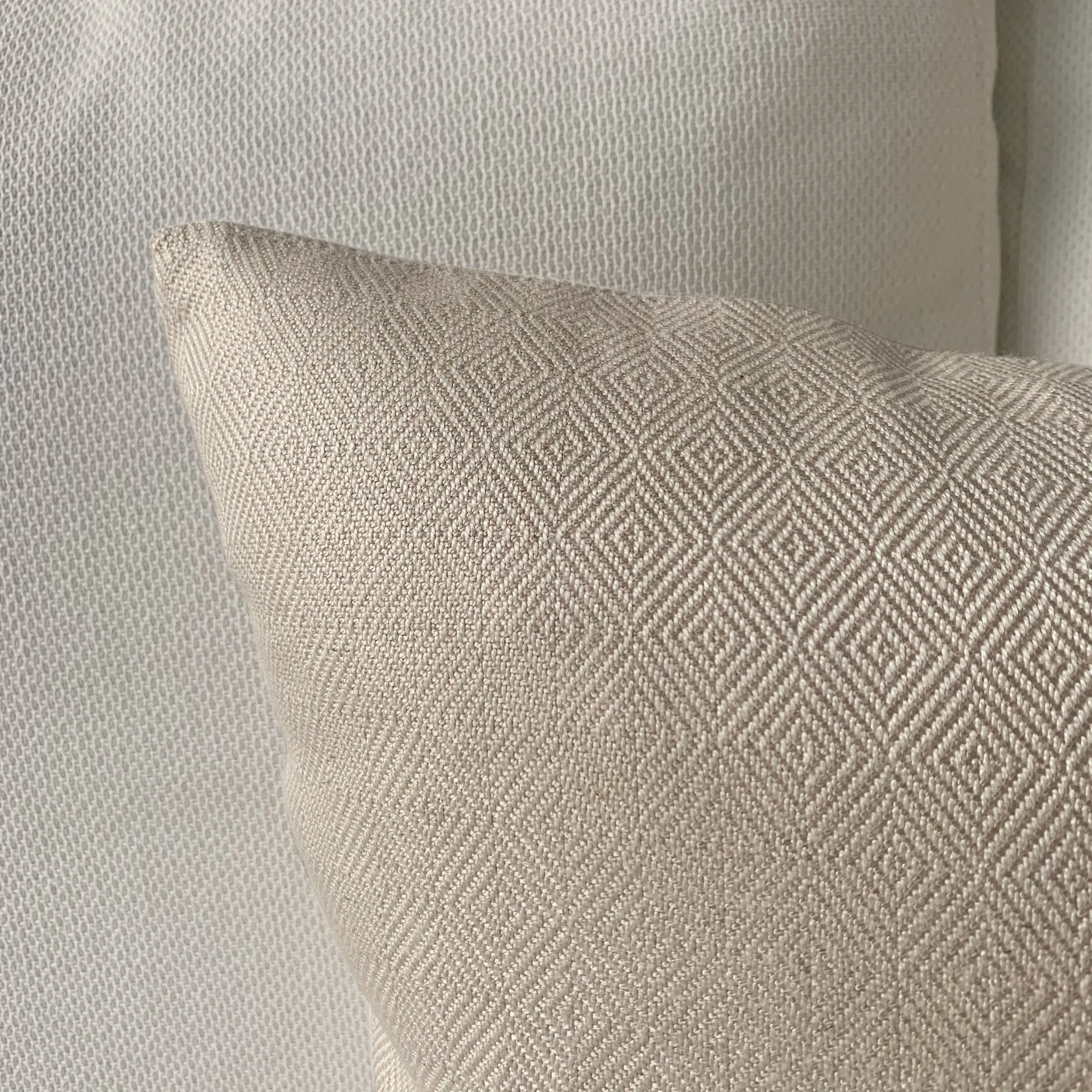 Modern Diamond Weave Throw Pillow Cover 18x18