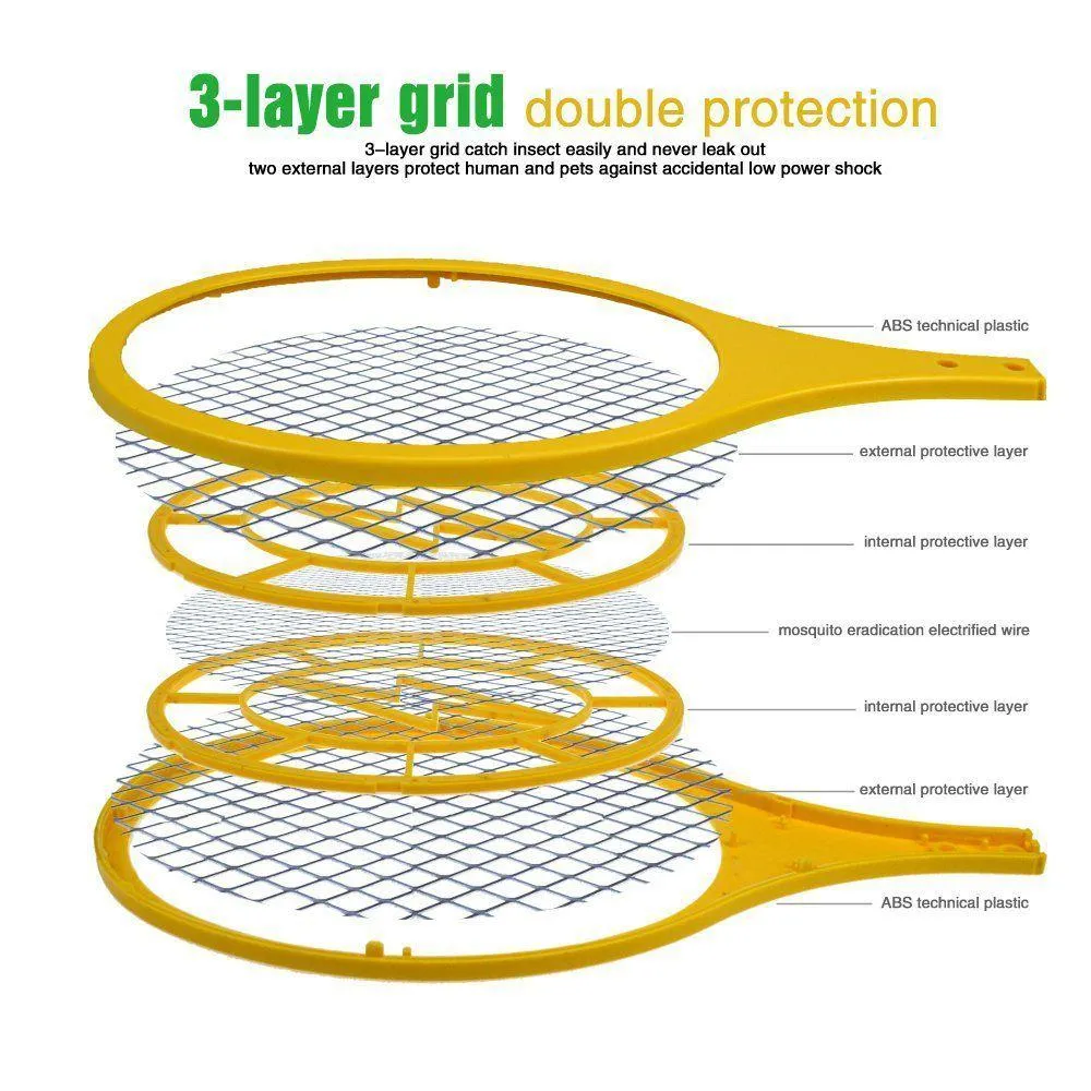 Mosquito Killing Racket, Electric Insect Killer, Mosquito Bat, Mosquito Swatter, Mosquito Racket