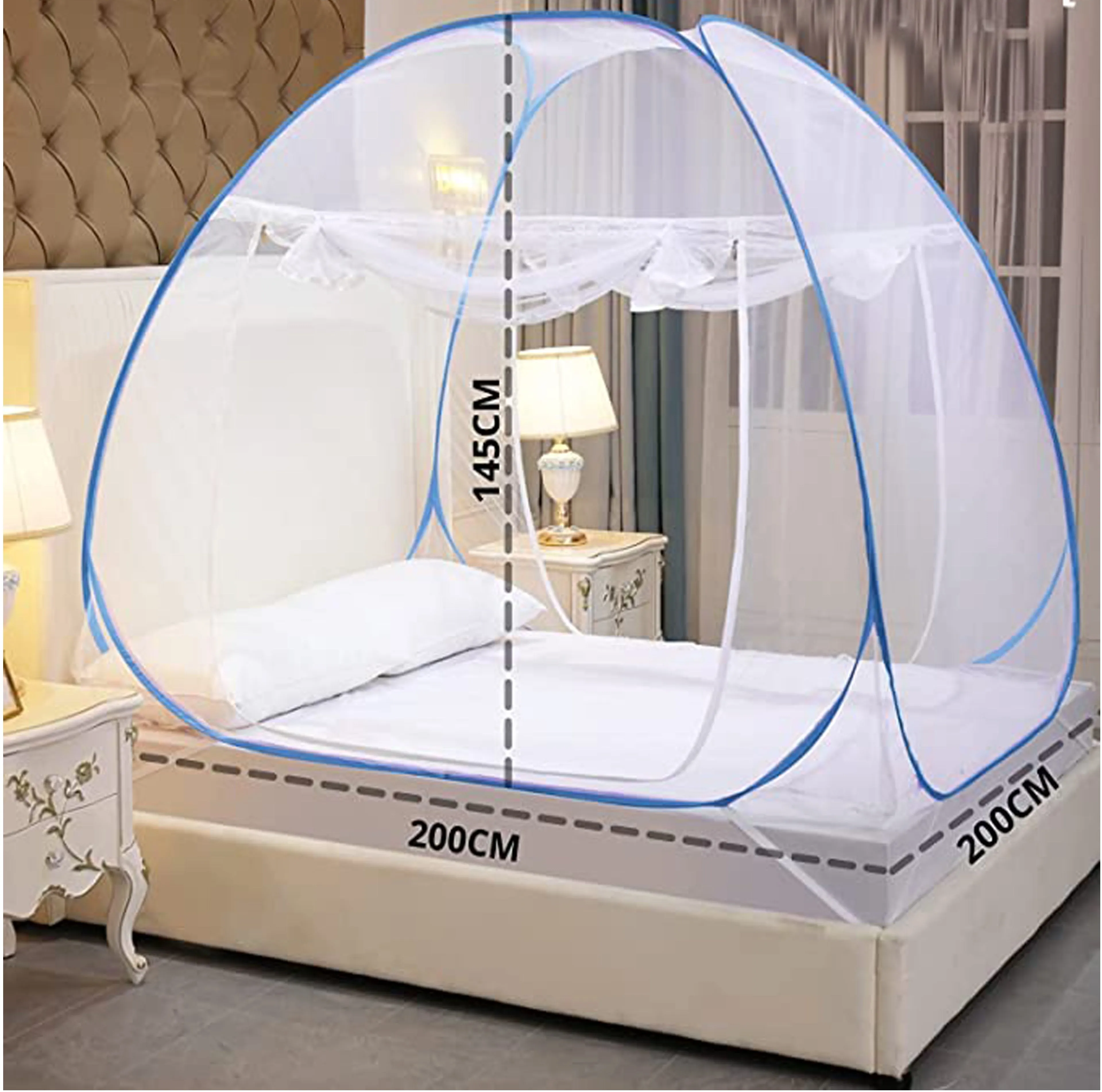 Mosquito Net For Double Bed,JDX Premium Quality Bed Tent Mosquito Net 30GSM Strong Machardani All Size Available,