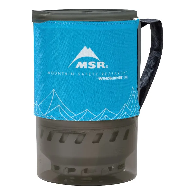 MSR WindBurner Duo Accessory Pot, 1.8L Blue