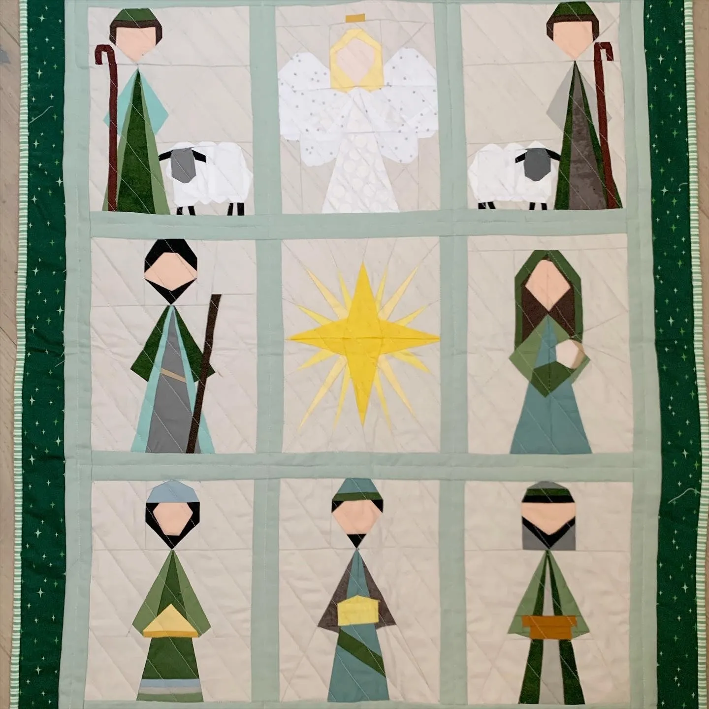 Nativity Quilt Pattern