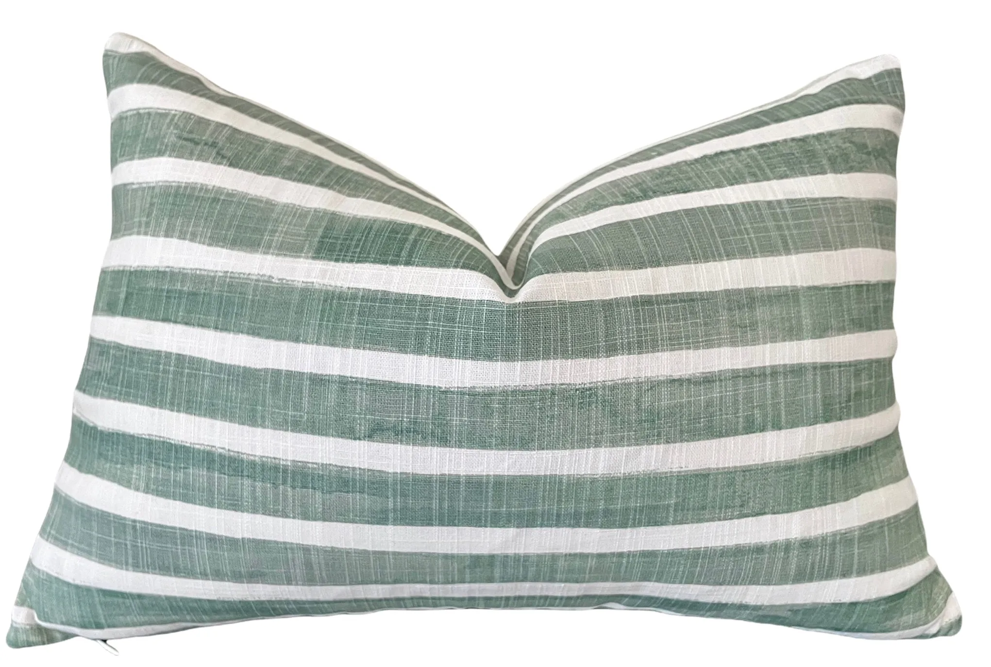 Nehimba Safari Collection: Sage Green & White Decorative Pillow Covers