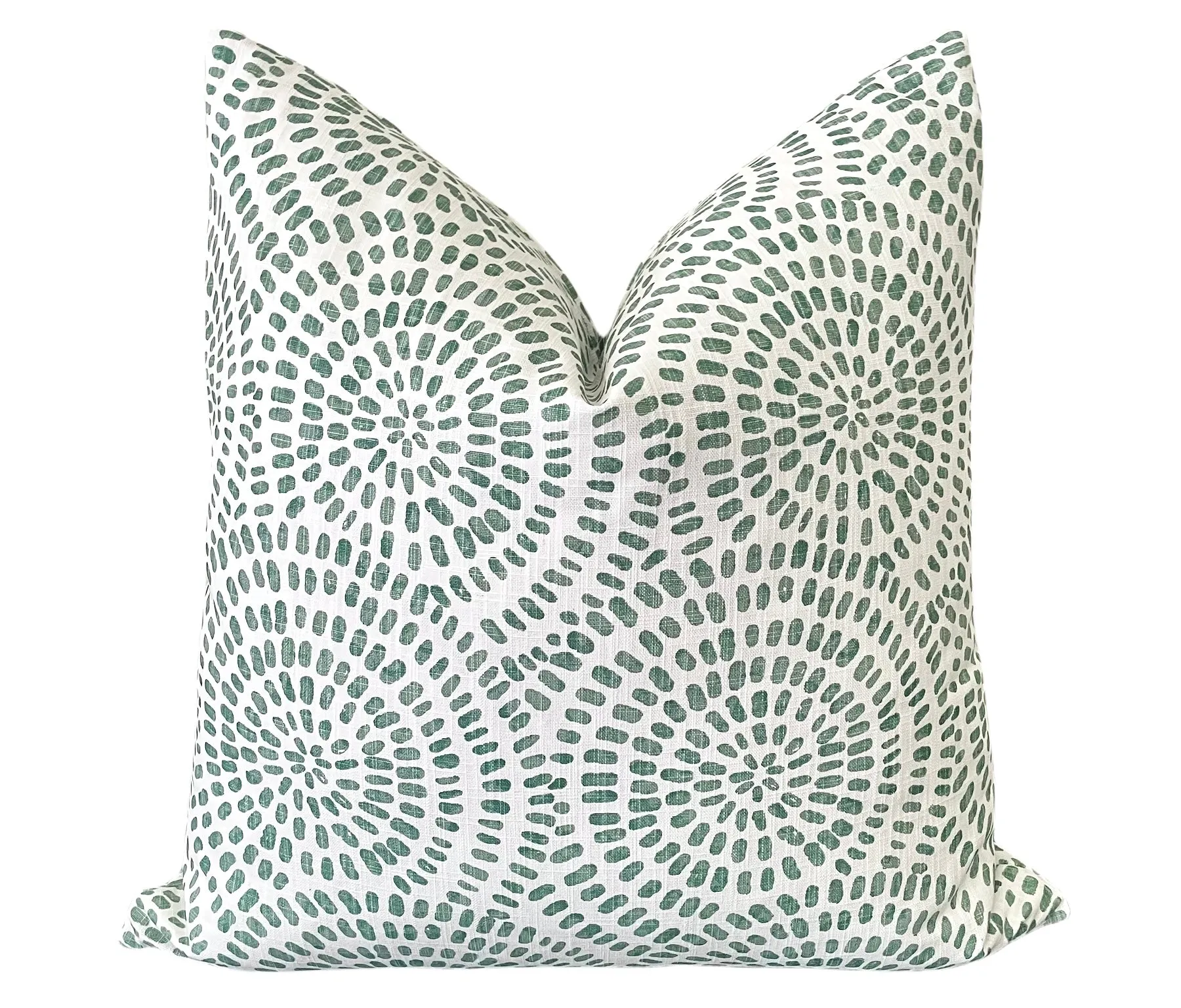 Nehimba Safari Collection: Sage Green & White Decorative Pillow Covers