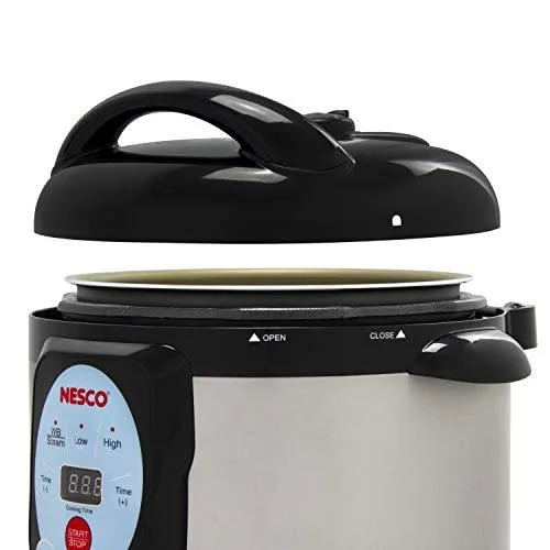 NESCO NPC-9 Smart Pressure Canner and Cooker, 9.5 quart, Stainless Steel