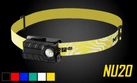 Nitecore NU20 360 Lumen Rechargeable Headlamp