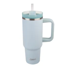 Oasis S/S Double Wall Insulated Commuter Travel Tumbler 1.2L - Sea Mist