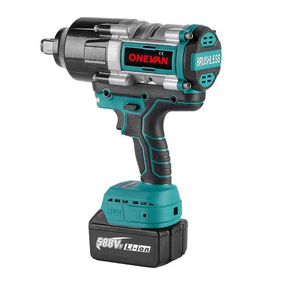 ONEVAN 3/4" 3100N·m Brushless Cordless Impact Wrench | For Makita 18V Battery