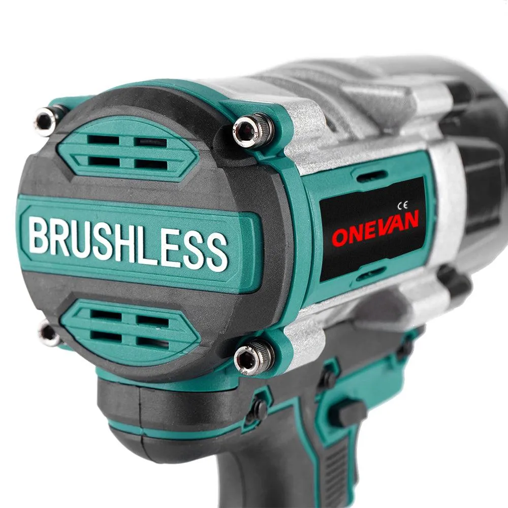 ONEVAN 3/4" 3100N·m Brushless Cordless Impact Wrench | For Makita 18V Battery