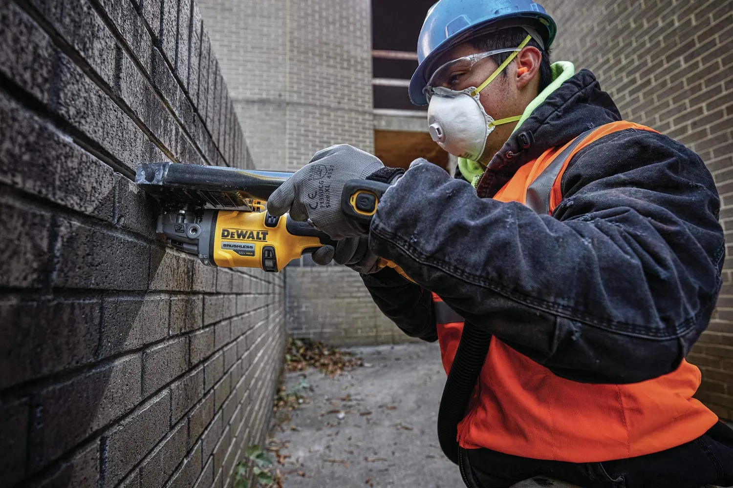 Open Box - DEWALT FLEXVOLT 60- -Volt MAX Cordless Brushless 4-1/2 in. - 6 in. Small Angle Grinder with Kickback Brake (Tool-Only)