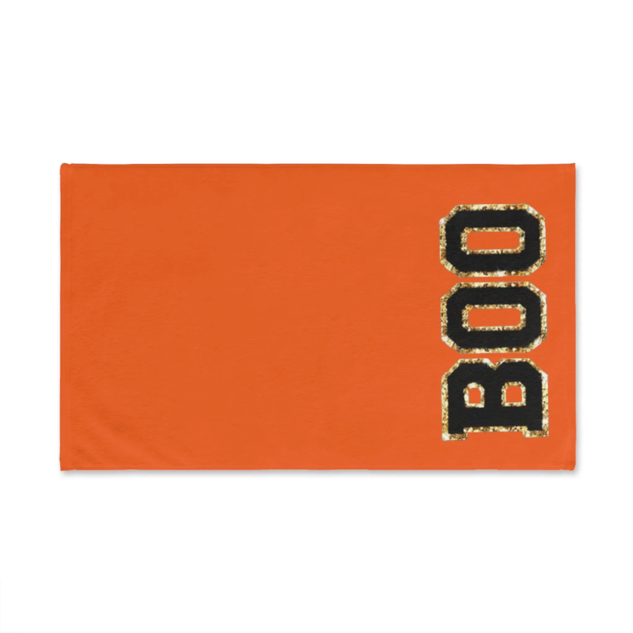 Orange Boo Hand Towel