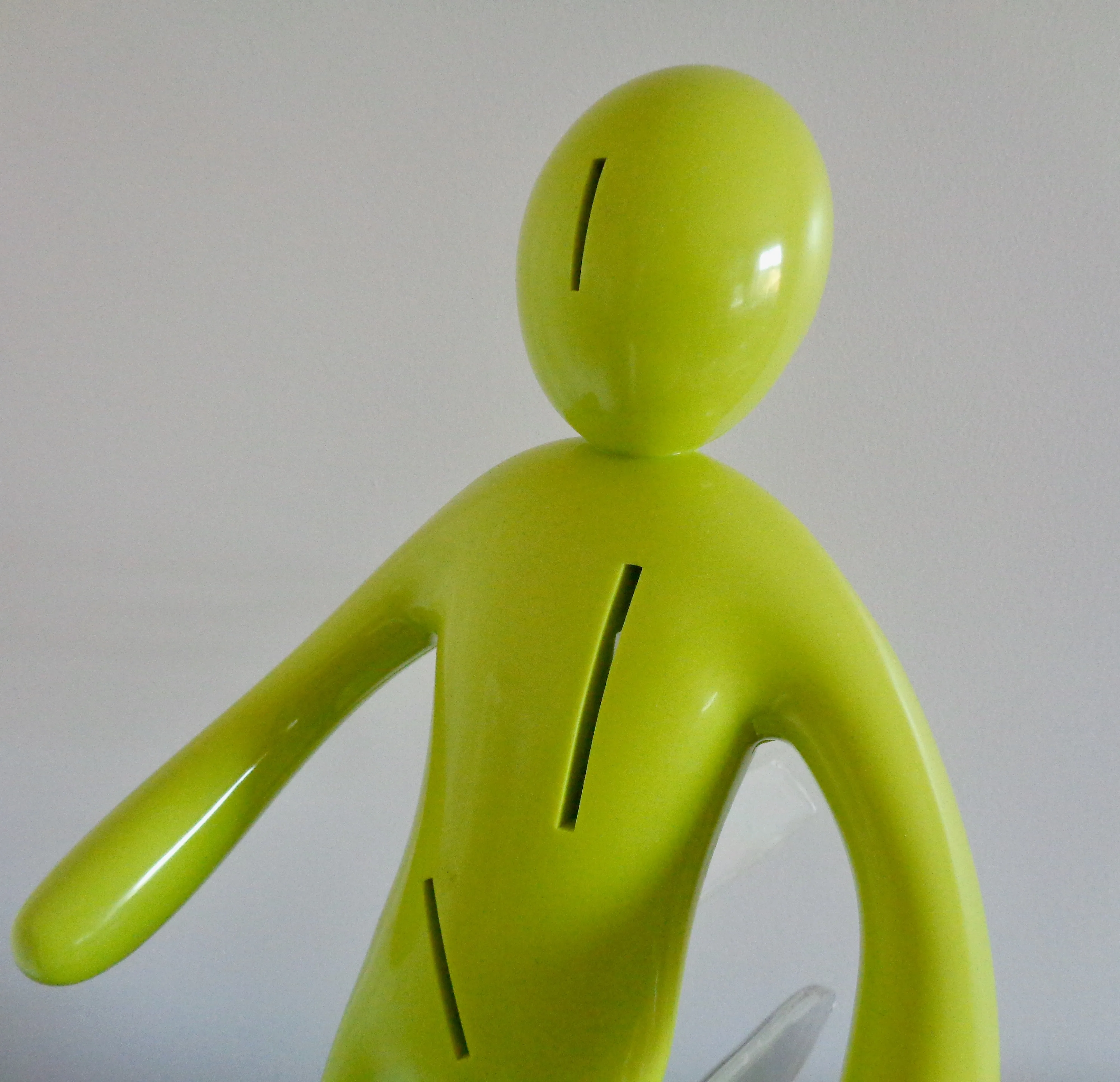 Original Voodoo TheEx Knife Block Designed By Raffaele Iannello, Italy, In Lime Green