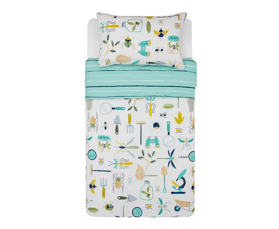 Outdoor Collector Kas Kids Boys Quilt Cover Set