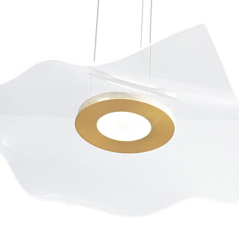 Oxygen 3-808 Medusa 1-lt 20" LED Pendant, CCT Selectable