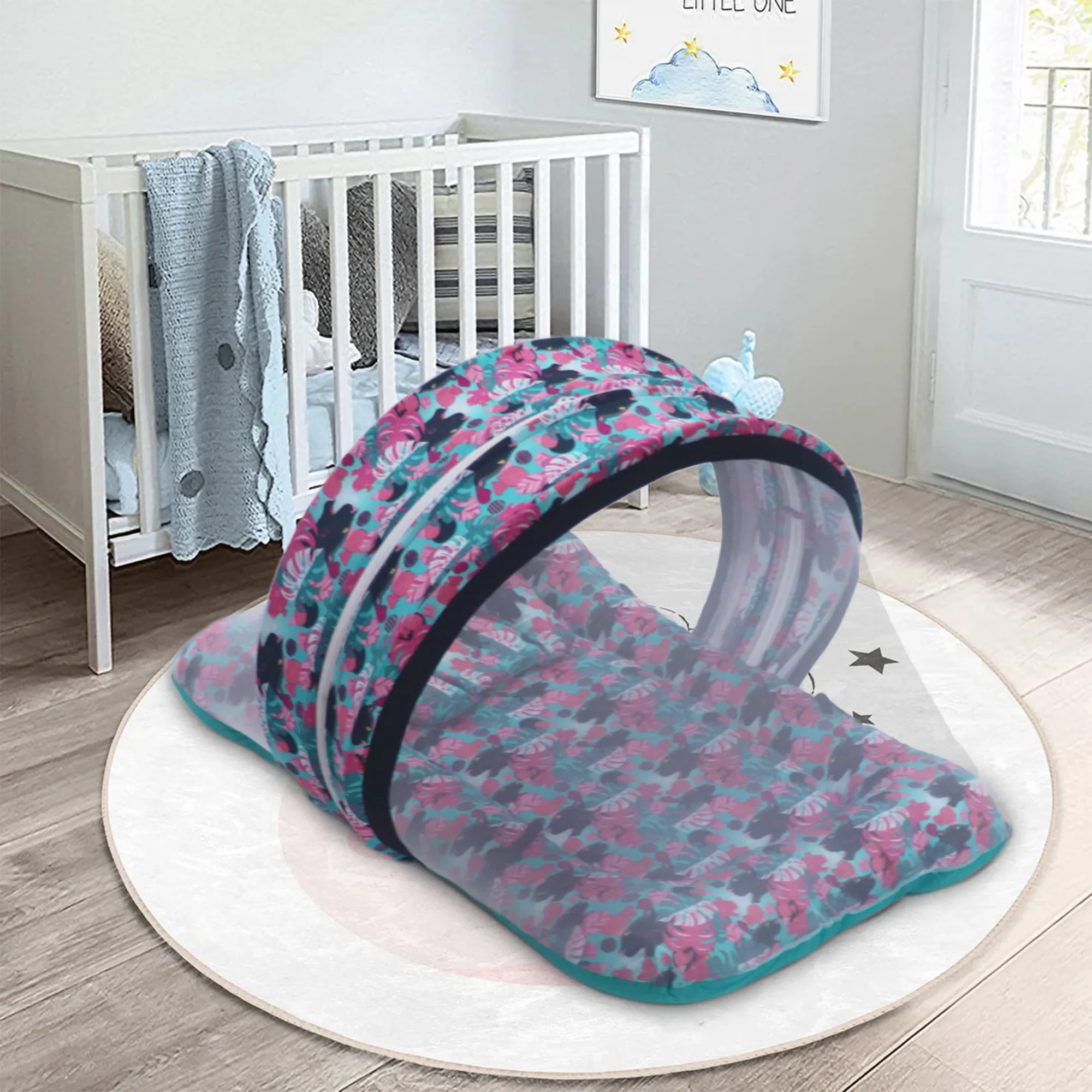 Panthera -  Kradyl Kroft Bassinet Style Mosquito Net Bedding for Infants