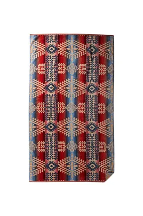 Pendleton Oversized Jacquard Spa Towel In Canyon