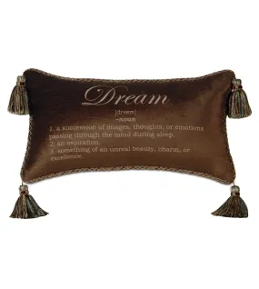 Poised Velvet 'Dream' Lumbar Pillow Cover 15x26