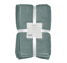 Portland 550GSM 5 Piece Towel Set Green