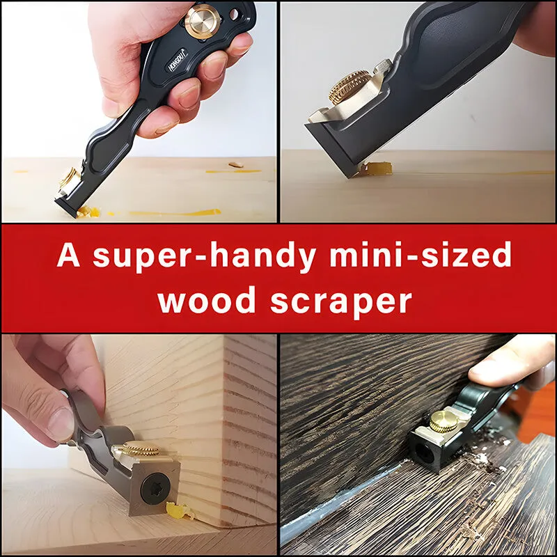 Premium 2 in 1 Mini Wood Carbide Insert Scraper