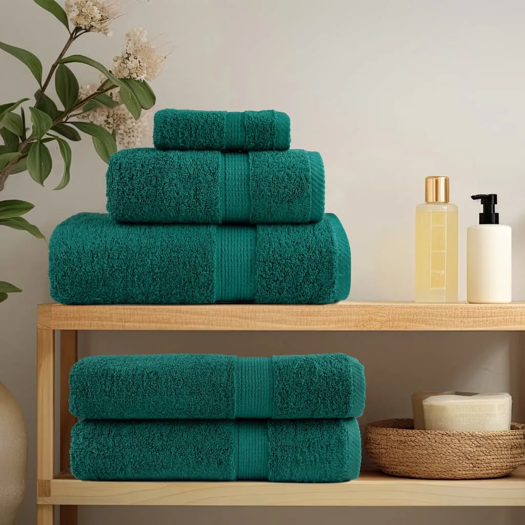 Premium Bath Towels 2 pcs 100x150 cm 600 gsm 100% Cotton