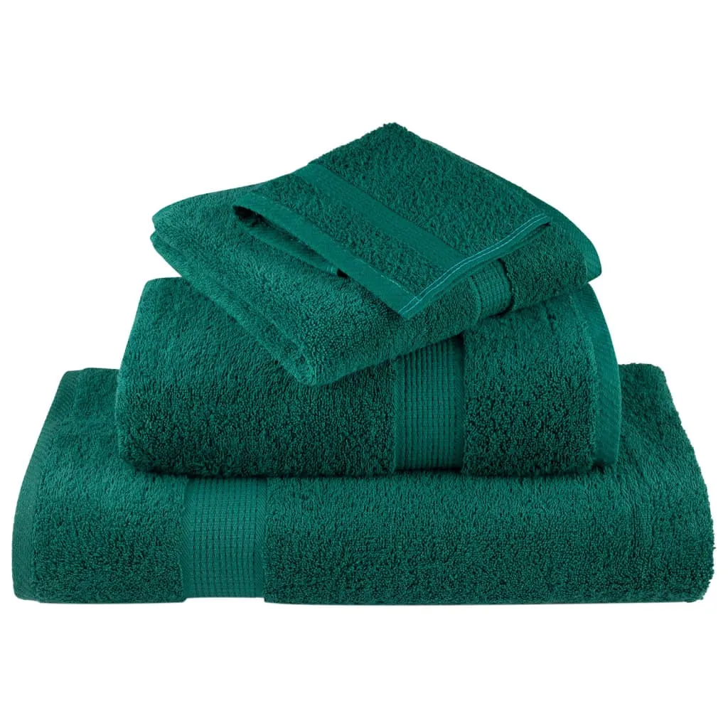 Premium Bath Towels 2 pcs 100x150 cm 600 gsm 100% Cotton