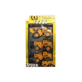 Pull Back Construction Trucks ( Case of 12 )